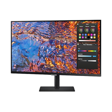 SAMSUNG IPS monitor 32" S80PB, 3840x2160, 16:9, 350cd/m2, 5ms, DisplayPort/HDMI/3xUSB/USB-C/LAN, Pivot