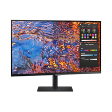 SAMSUNG IPS monitor 32" S80PB, 3840x2160, 16:9, 350cd/m2, 5ms, DisplayPort/HDMI/3xUSB/USB-C/LAN, Pivot