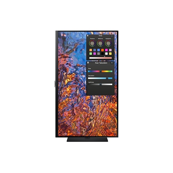 SAMSUNG IPS monitor 32" S80PB, 3840x2160, 16:9, 350cd/m2, 5ms, DisplayPort/HDMI/3xUSB/USB-C/LAN, Pivot