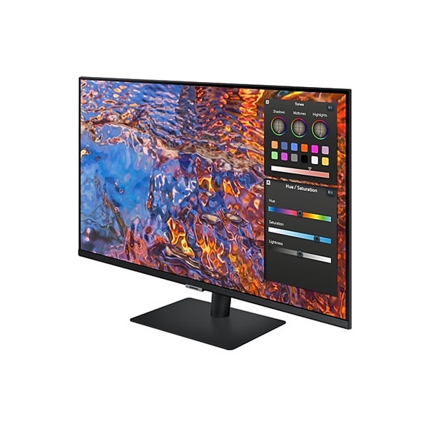 SAMSUNG IPS monitor 32" S80PB, 3840x2160, 16:9, 350cd/m2, 5ms, DisplayPort/HDMI/3xUSB/USB-C/LAN, Pivot