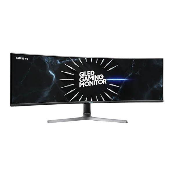 SAMSUNG Ívelt Gaming 120Hz VA monitor 48.8" CRG9, 5120x1440, 32:9, 1000cd/m2, 4ms, HDMI/2xDisplayPort/4xUSB