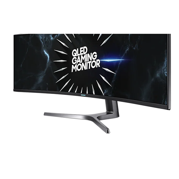 SAMSUNG Ívelt Gaming 120Hz VA monitor 48.8" CRG9, 5120x1440, 32:9, 1000cd/m2, 4ms, HDMI/2xDisplayPort/4xUSB