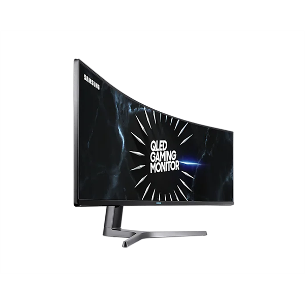 SAMSUNG Ívelt Gaming 120Hz VA monitor 48.8" CRG9, 5120x1440, 32:9, 1000cd/m2, 4ms, HDMI/2xDisplayPort/4xUSB