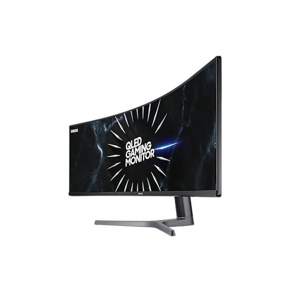 SAMSUNG Ívelt Gaming 120Hz VA monitor 48.8" CRG9, 5120x1440, 32:9, 1000cd/m2, 4ms, HDMI/2xDisplayPort/4xUSB