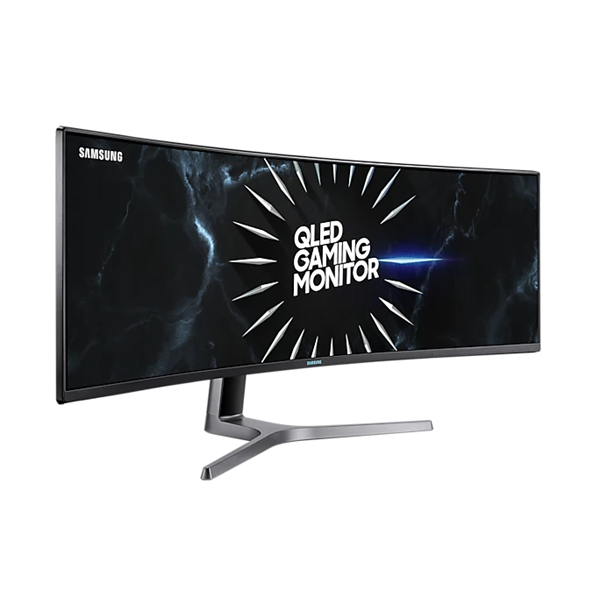 SAMSUNG Ívelt Gaming 120Hz VA monitor 48.8" CRG9, 5120x1440, 32:9, 1000cd/m2, 4ms, HDMI/2xDisplayPort/4xUSB