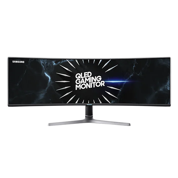 SAMSUNG Ívelt Gaming 120Hz VA monitor 48.8" CRG9, 5120x1440, 32:9, 1000cd/m2, 4ms, HDMI/2xDisplayPort/4xUSB