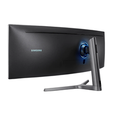 SAMSUNG Ívelt Gaming 120Hz VA monitor 48.8" CRG9, 5120x1440, 32:9, 1000cd/m2, 4ms, HDMI/2xDisplayPort/4xUSB