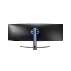 SAMSUNG Ívelt Gaming 120Hz VA monitor 48.8" CRG9, 5120x1440, 32:9, 1000cd/m2, 4ms, HDMI/2xDisplayPort/4xUSB