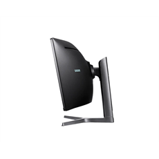 SAMSUNG Ívelt Gaming 120Hz VA monitor 48.8" CRG9, 5120x1440, 32:9, 1000cd/m2, 4ms, HDMI/2xDisplayPort/4xUSB