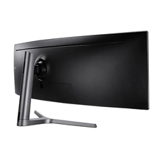 SAMSUNG Ívelt Gaming 120Hz VA monitor 48.8" CRG9, 5120x1440, 32:9, 1000cd/m2, 4ms, HDMI/2xDisplayPort/4xUSB