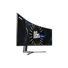 SAMSUNG Ívelt Gaming 120Hz VA monitor 48.8" CRG9, 5120x1440, 32:9, 1000cd/m2, 4ms, HDMI/2xDisplayPort/4xUSB