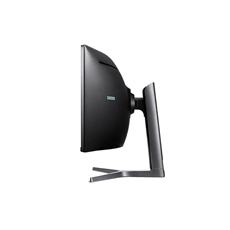 SAMSUNG Ívelt Gaming 120Hz VA monitor 48.8" CRG9, 5120x1440, 32:9, 1000cd/m2, 4ms, HDMI/2xDisplayPort/4xUSB