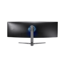 SAMSUNG Ívelt Gaming 120Hz VA monitor 48.8" CRG9, 5120x1440, 32:9, 1000cd/m2, 4ms, HDMI/2xDisplayPort/4xUSB