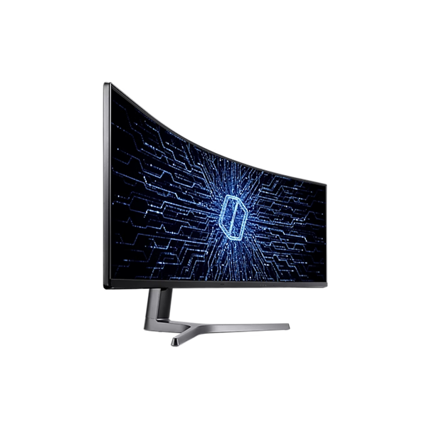 SAMSUNG Ívelt Gaming 120Hz VA monitor 48.8" CRG9, 5120x1440, 32:9, 1000cd/m2, 4ms, HDMI/2xDisplayPort/4xUSB