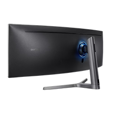 SAMSUNG Ívelt Gaming 120Hz VA monitor 48.8" CRG9, 5120x1440, 32:9, 1000cd/m2, 4ms, HDMI/2xDisplayPort/4xUSB