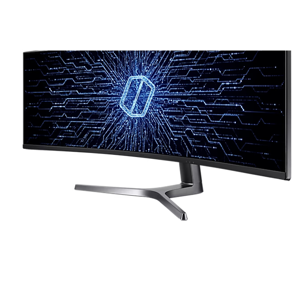 SAMSUNG Ívelt Gaming 120Hz VA monitor 48.8" CRG9, 5120x1440, 32:9, 1000cd/m2, 4ms, HDMI/2xDisplayPort/4xUSB