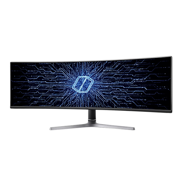 SAMSUNG Ívelt Gaming 120Hz VA monitor 48.8" CRG9, 5120x1440, 32:9, 1000cd/m2, 4ms, HDMI/2xDisplayPort/4xUSB