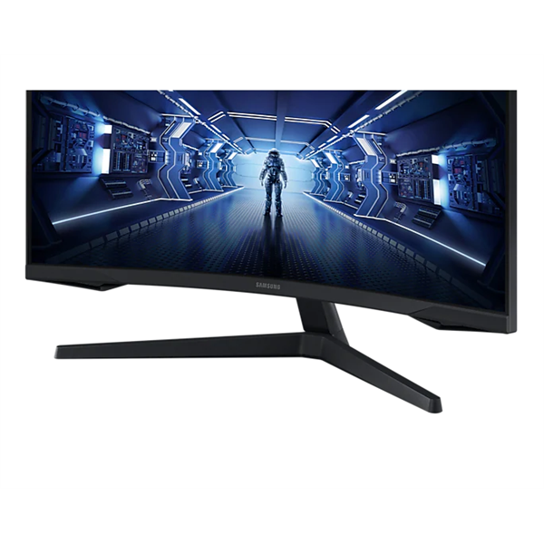 SAMSUNG Ívelt Gaming 144Hz VA monitor 32" G5, 2560x1440, 16:9, 300cd/m2, 1ms, DispalyPort/HDMI