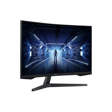 SAMSUNG Ívelt Gaming 144Hz VA monitor 32" G5, 2560x1440, 16:9, 300cd/m2, 1ms, DispalyPort/HDMI