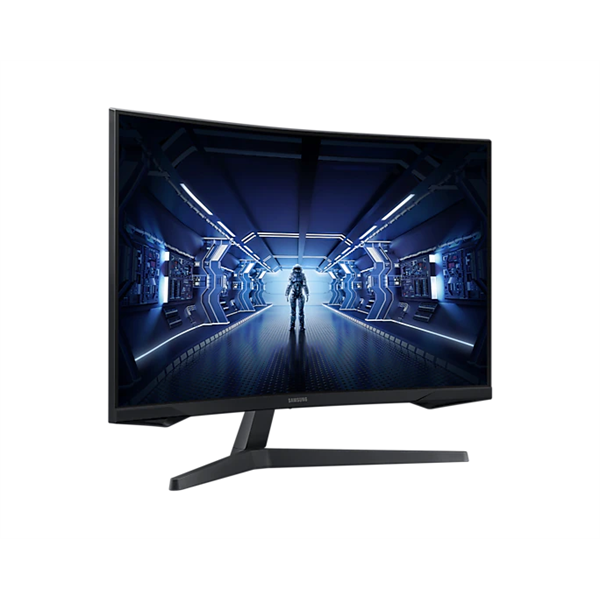 SAMSUNG Ívelt Gaming 144Hz VA monitor 32" G5, 2560x1440, 16:9, 300cd/m2, 1ms, DispalyPort/HDMI