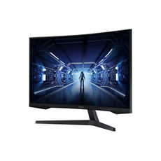 SAMSUNG Ívelt Gaming 144Hz VA monitor 32" G5, 2560x1440, 16:9, 300cd/m2, 1ms, DispalyPort/HDMI