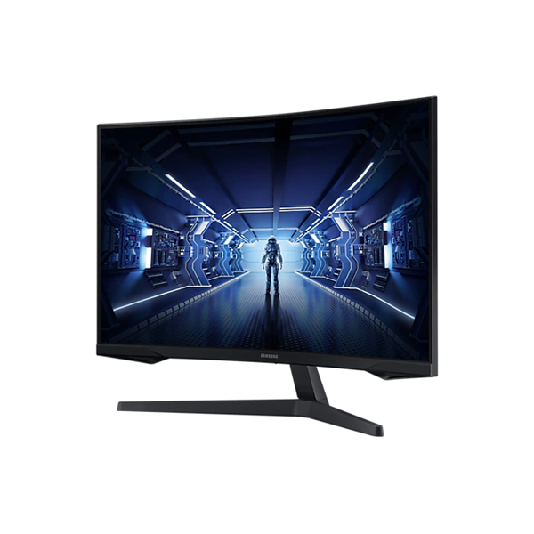 SAMSUNG Ívelt Gaming 144Hz VA monitor 32" G5, 2560x1440, 16:9, 300cd/m2, 1ms, DispalyPort/HDMI