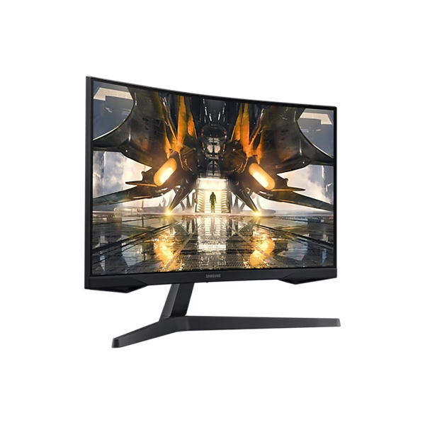 SAMSUNG Ívelt Gaming 165Hz VA monitor 27" G55A, 2560x1440, 16:9, 300cd/m2, 1ms, DisplayPort/HDMI
