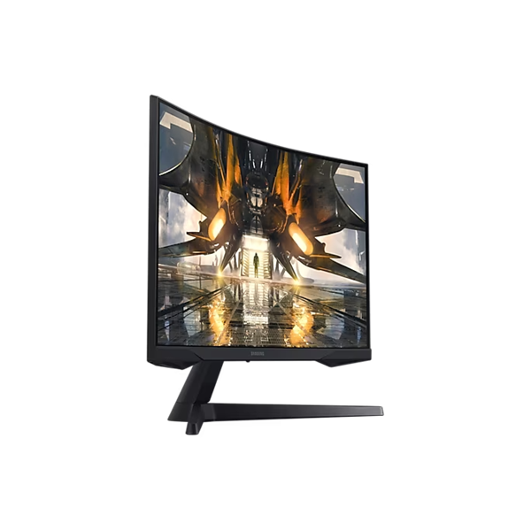 SAMSUNG Ívelt Gaming 165Hz VA monitor 27" G55A, 2560x1440, 16:9, 300cd/m2, 1ms, DisplayPort/HDMI