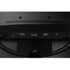 SAMSUNG Ívelt Gaming 165Hz VA monitor 27" G55A, 2560x1440, 16:9, 300cd/m2, 1ms, DisplayPort/HDMI