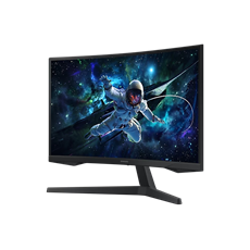 SAMSUNG Ívelt Gaming 165Hz VA monitor 32" G55C, 2560x1400, 16:9, 300cd/m2, 1ms, HDMI/DisplayPort