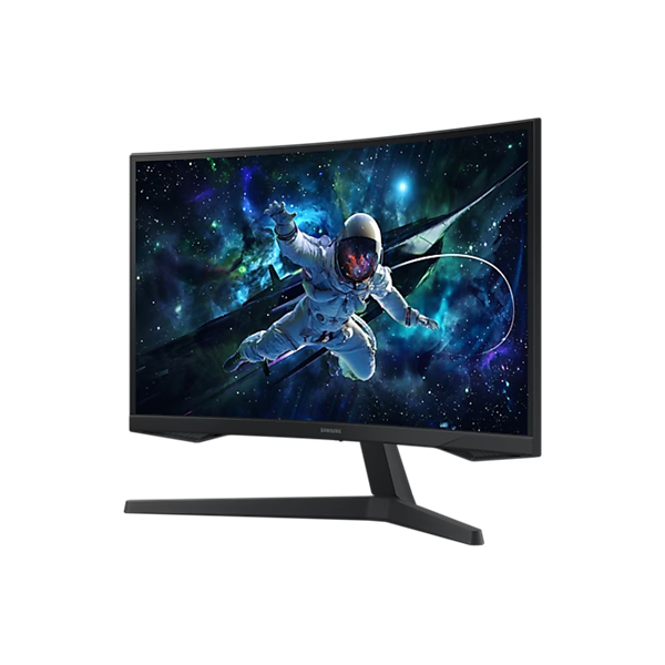 SAMSUNG Ívelt Gaming 165Hz VA monitor 32" G55C, 2560x1400, 16:9, 300cd/m2, 1ms, HDMI/DisplayPort