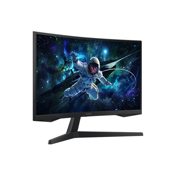 SAMSUNG Ívelt Gaming 165Hz VA monitor 32" G55C, 2560x1400, 16:9, 300cd/m2, 1ms, HDMI/DisplayPort