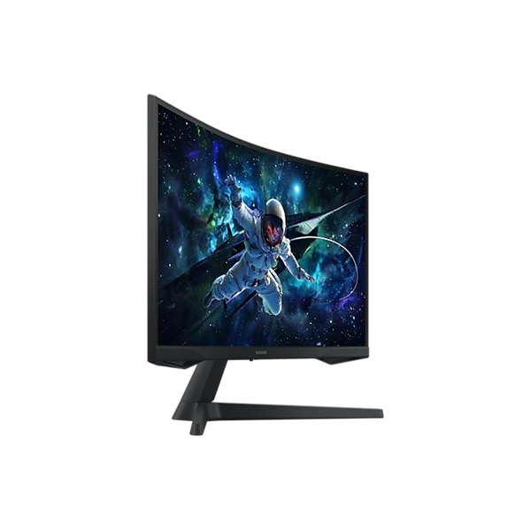 SAMSUNG Ívelt Gaming 165Hz VA monitor 32" G55C, 2560x1400, 16:9, 300cd/m2, 1ms, HDMI/DisplayPort