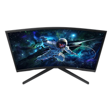 SAMSUNG Ívelt Gaming 165Hz VA monitor 32" G55C, 2560x1400, 16:9, 300cd/m2, 1ms, HDMI/DisplayPort