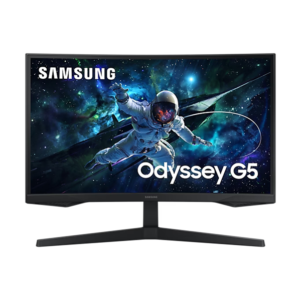 SAMSUNG Ívelt Gaming 165Hz VA monitor 32" G55C, 2560x1400, 16:9, 300cd/m2, 1ms, HDMI/DisplayPort