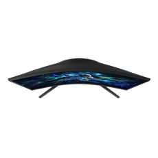 SAMSUNG Ívelt Gaming 165Hz VA monitor 32" G55C, 2560x1400, 16:9, 300cd/m2, 1ms, HDMI/DisplayPort