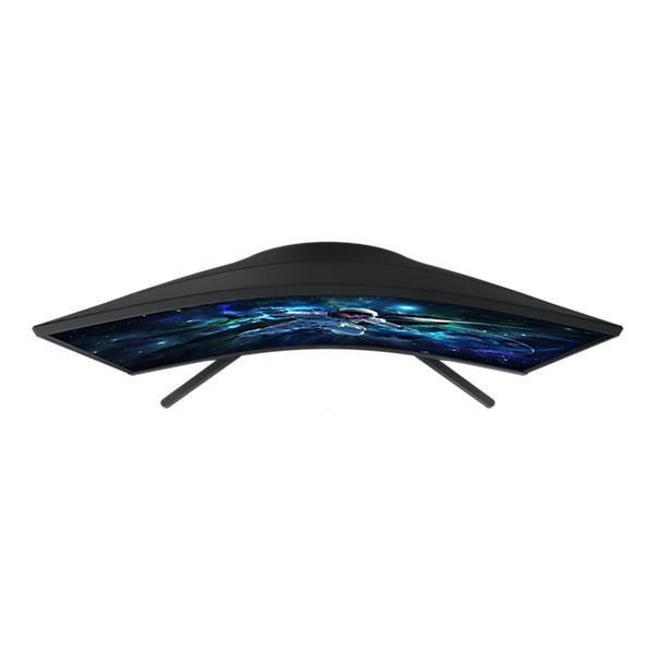 SAMSUNG Ívelt Gaming 165Hz VA monitor 32" G55C, 2560x1400, 16:9, 300cd/m2, 1ms, HDMI/DisplayPort