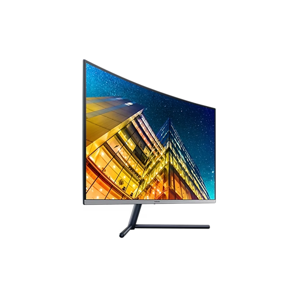 SAMSUNG Ívelt VA monitor 31.5" UR59C, 3840x2160, 16:9, 250cd/m2, 4ms, HDMI/DisplayPort