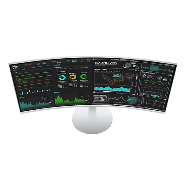 SAMSUNG Ívelt VA monitor 34" CJ79, 3440x1440, 21:9, 300cd/m3, 4ms, HDMI/DisplayPort/2xUSB/Thunderbolt, hangszóró