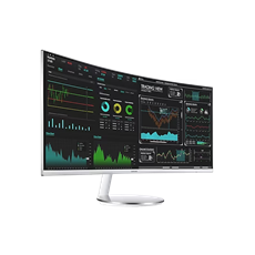 SAMSUNG Ívelt VA monitor 34" CJ79, 3440x1440, 21:9, 300cd/m3, 4ms, HDMI/DisplayPort/2xUSB/Thunderbolt, hangszóró