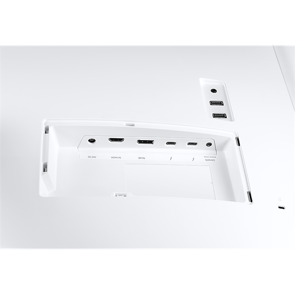 SAMSUNG Ívelt VA monitor 34" CJ79, 3440x1440, 21:9, 300cd/m3, 4ms, HDMI/DisplayPort/2xUSB/Thunderbolt, hangszóró