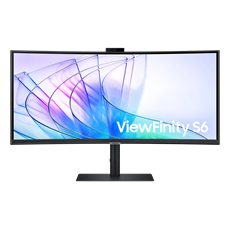 SAMSUNG Ívelt VA monitor 34" S65VC, 3440x1400, 21:9, 350cd/m2, 5ms, HDMI/DisplayPort/2xUSB/USB-C/LAN, hangszóró&webkam.