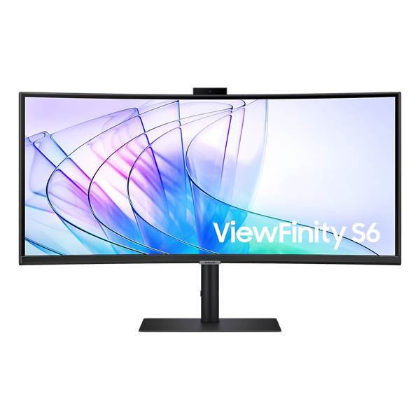 SAMSUNG Ívelt VA monitor 34" S65VC, 3440x1400, 21:9, 350cd/m2, 5ms, HDMI/DisplayPort/2xUSB/USB-C/LAN, hangszóró&webkam.