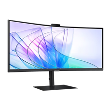 SAMSUNG Ívelt VA monitor 34" S65VC, 3440x1400, 21:9, 350cd/m2, 5ms, HDMI/DisplayPort/2xUSB/USB-C/LAN, hangszóró&webkam.