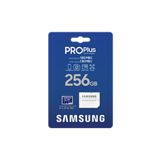 SAMSUNG Memóriakártya, PRO Plus microSDXC kártya 256GB, CLASS 10, UHS-I, U3, V30, A2, + Adapter, R180/W130