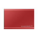 SAMSUNG Hordozhat&#243; SSD T7 USB 3.2 1TB (Piros)