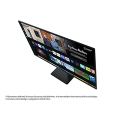 SAMSUNG SMART VA monitor 32" M5, 1920x1080, 16:9, 250cd/m2, 4ms, 2xHDMI/2xUSB/WiFi/Bluetooth, hangszóró, Fekete
