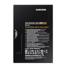 SAMSUNG SSD 870 EVO SATA III 2.5 inch 1TB