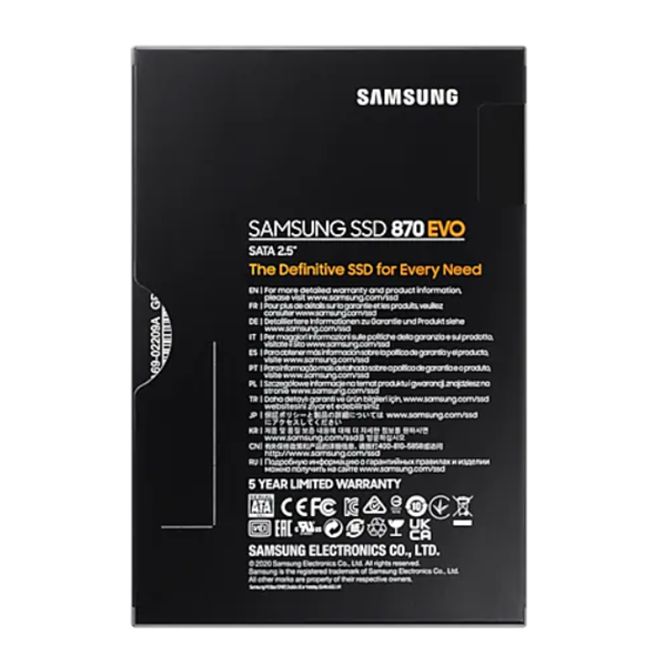 SAMSUNG SSD 870 EVO SATA III 2.5 inch 1TB