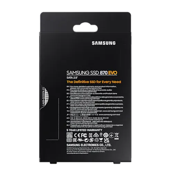SAMSUNG SSD 870 EVO SATA III 2.5 inch 250GB